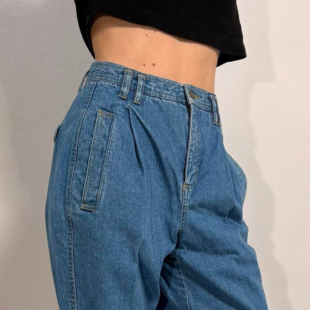 Vintage 90s Liz Sport High-Waisted Jeans - Size 6 (Fits 2) - Picture 2 of 6